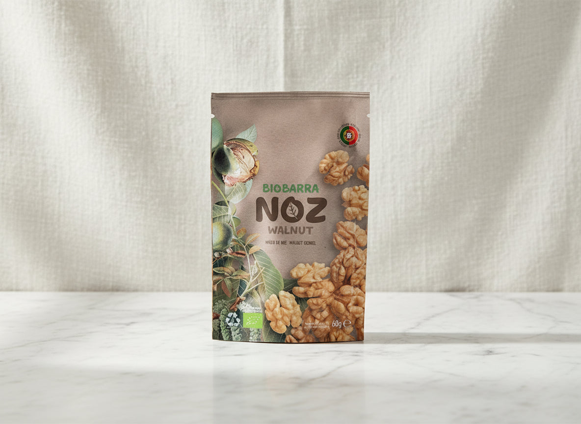 sachet 60g Noix Bio BioBarra