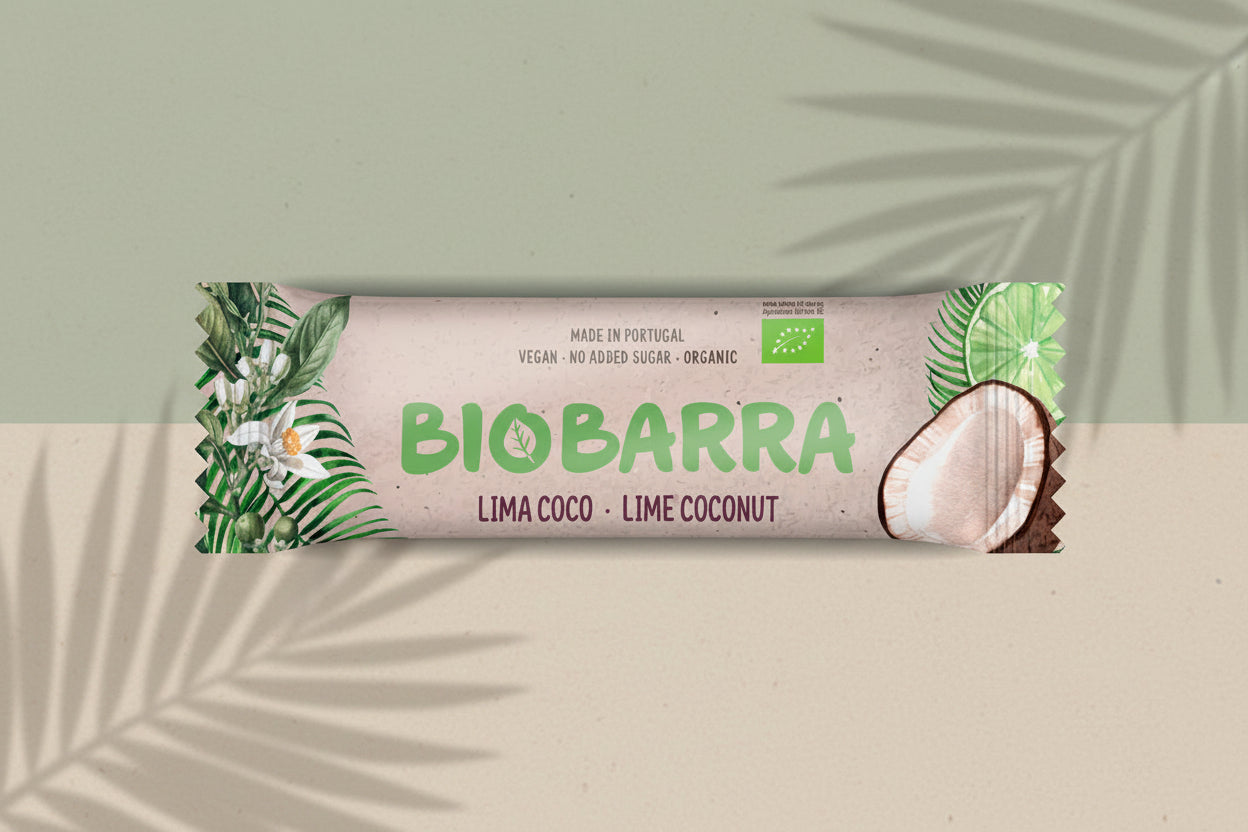 Barre énergetique Citron vert-Noix de Coco (BioBarra)