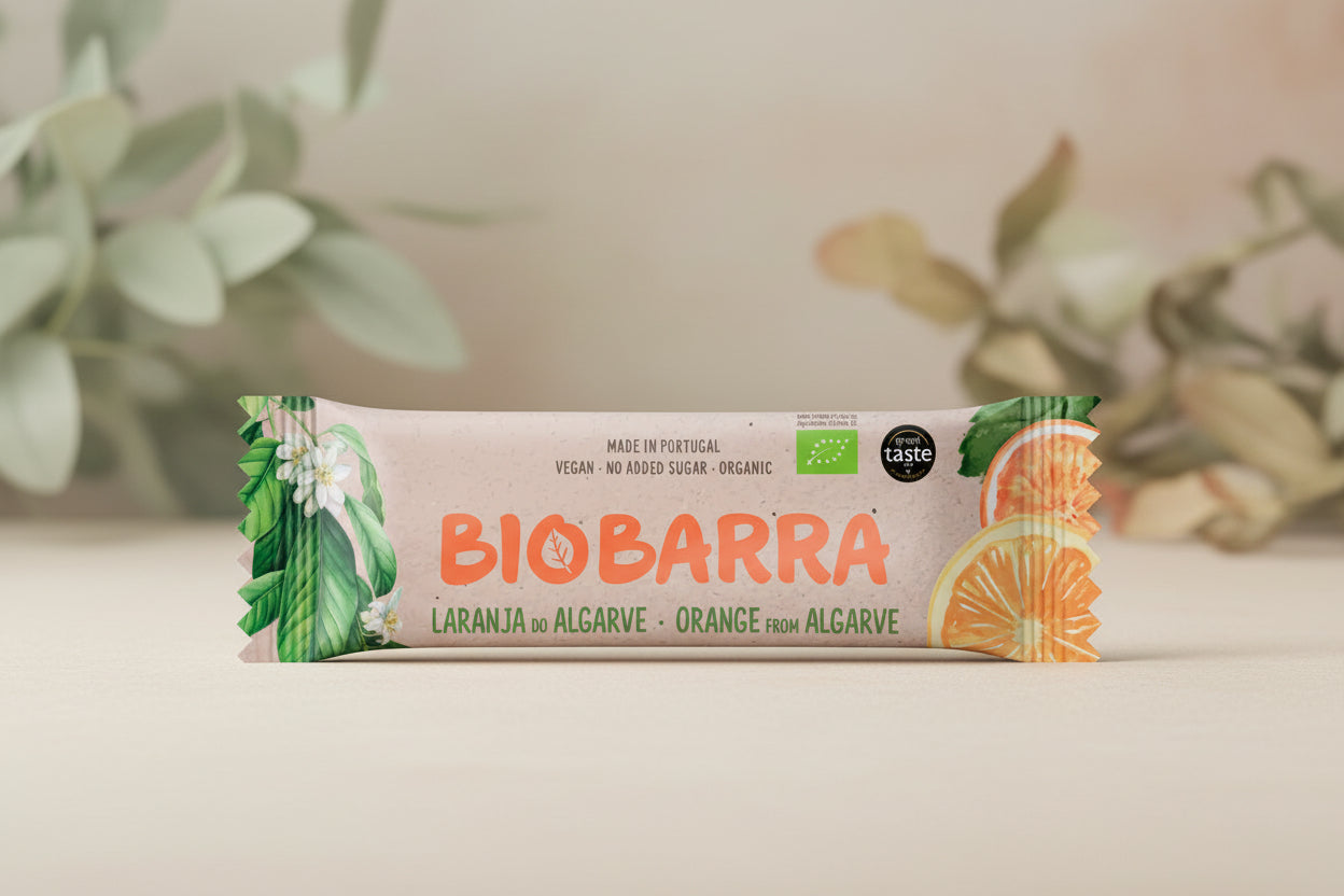Barre énergetique Orange de l'Algarve (BioBarra)