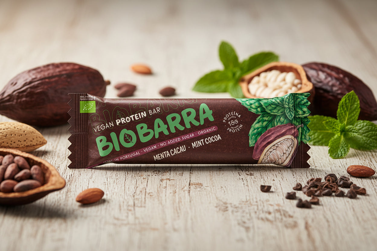 Barre protéinée Menthe-Cacao (BioBarra)