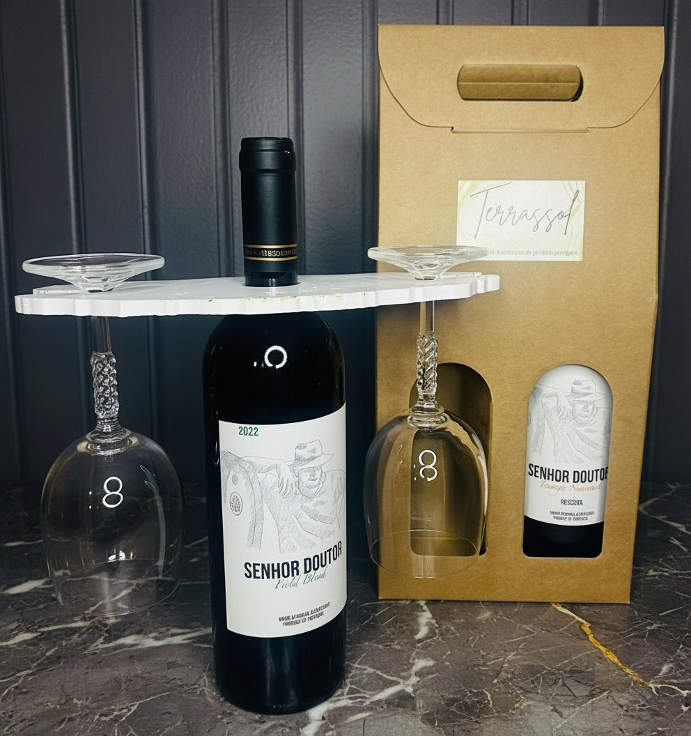 Coffret Cadeau Senhor Doutor – Vins Herdade da Maroteira & KAOS Craft