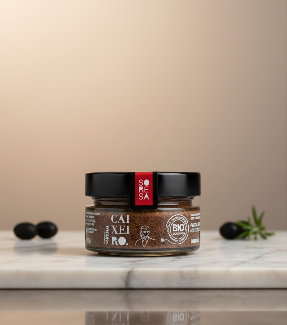 Tapenade d'olive noire Caixeiro Bio 